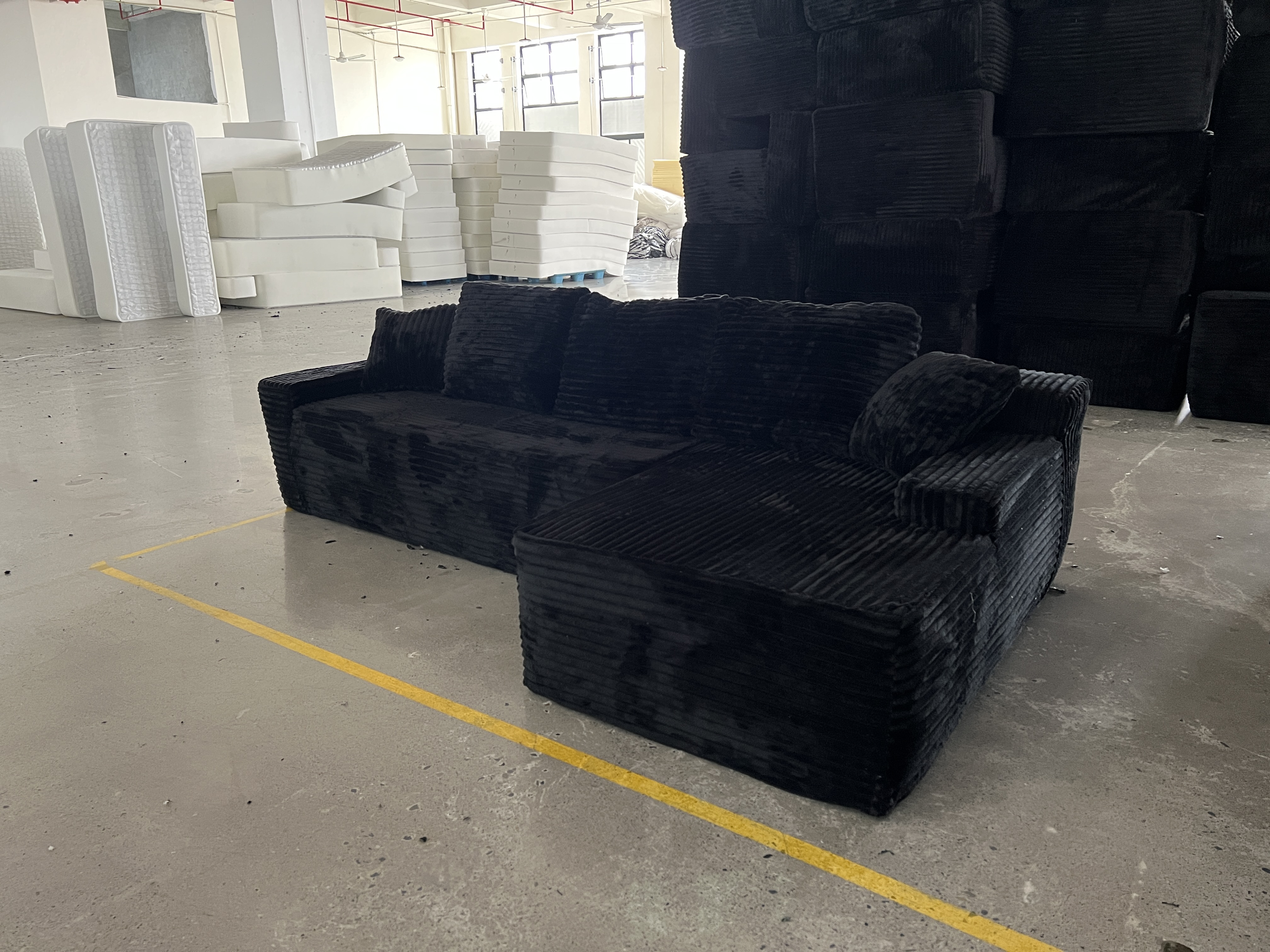Sofa customization, branding and packaging support