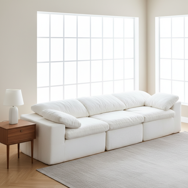 Compressed Sofa in a Box