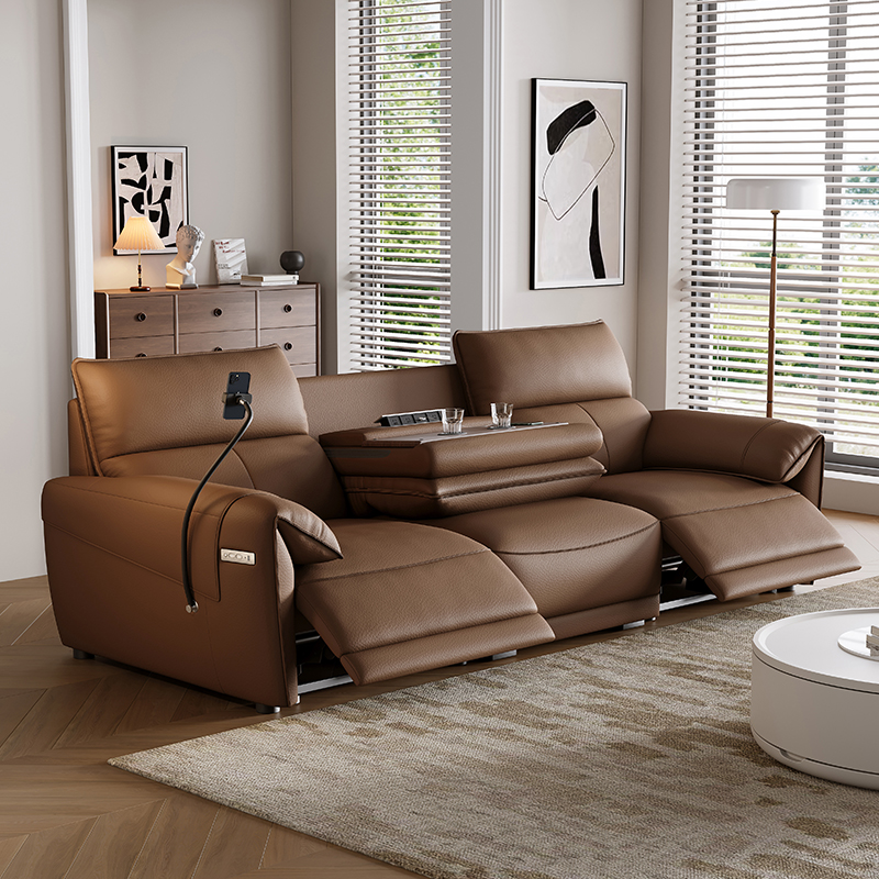 3-Seater Power Reclining Sofa with Chaise