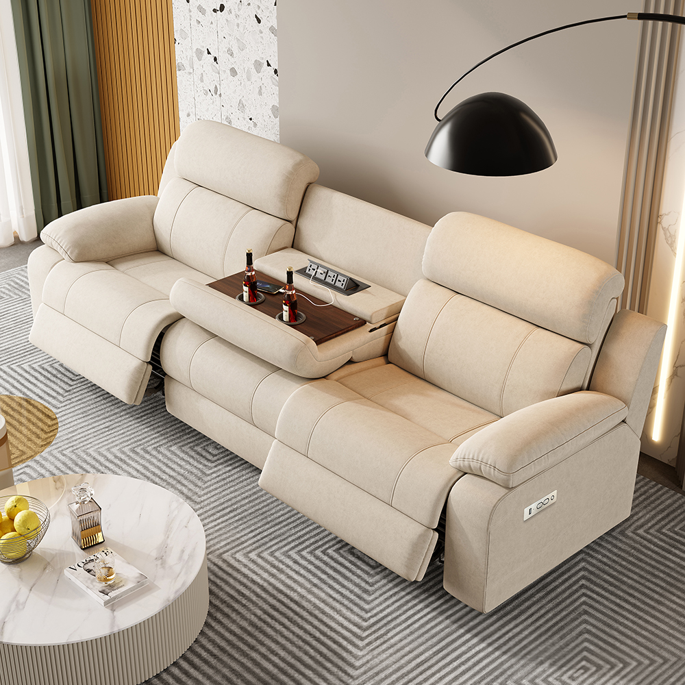 Three-Seater Power Reclining Sofa product detail view 1