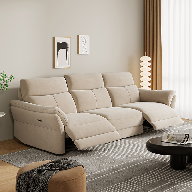 3-Seater Power Reclining Sofa with Console product detail view 1
