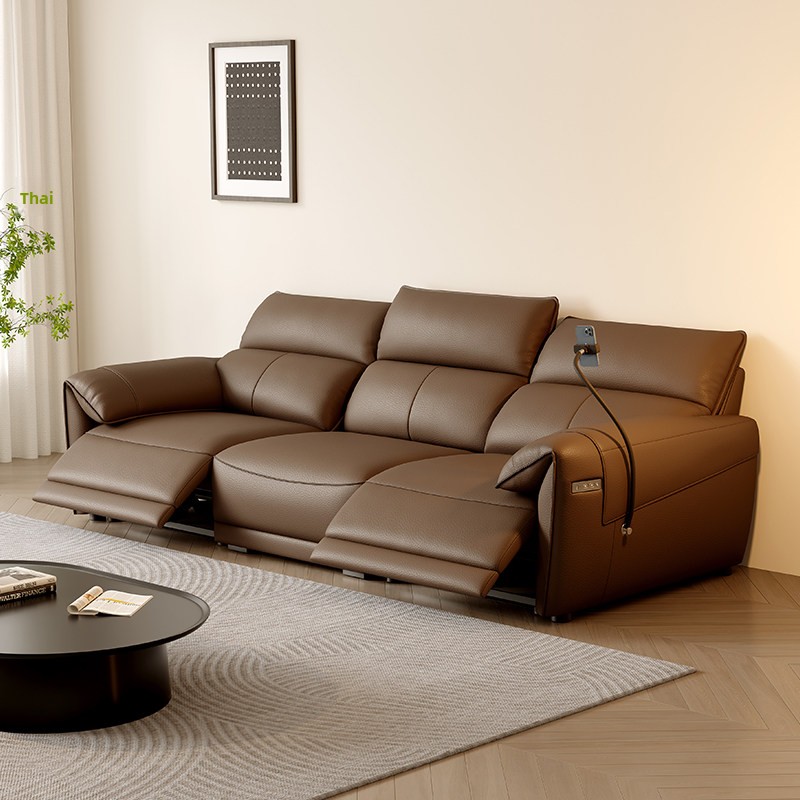 Wall-Hugger Power Reclining Sofa with Console product detail view 1
