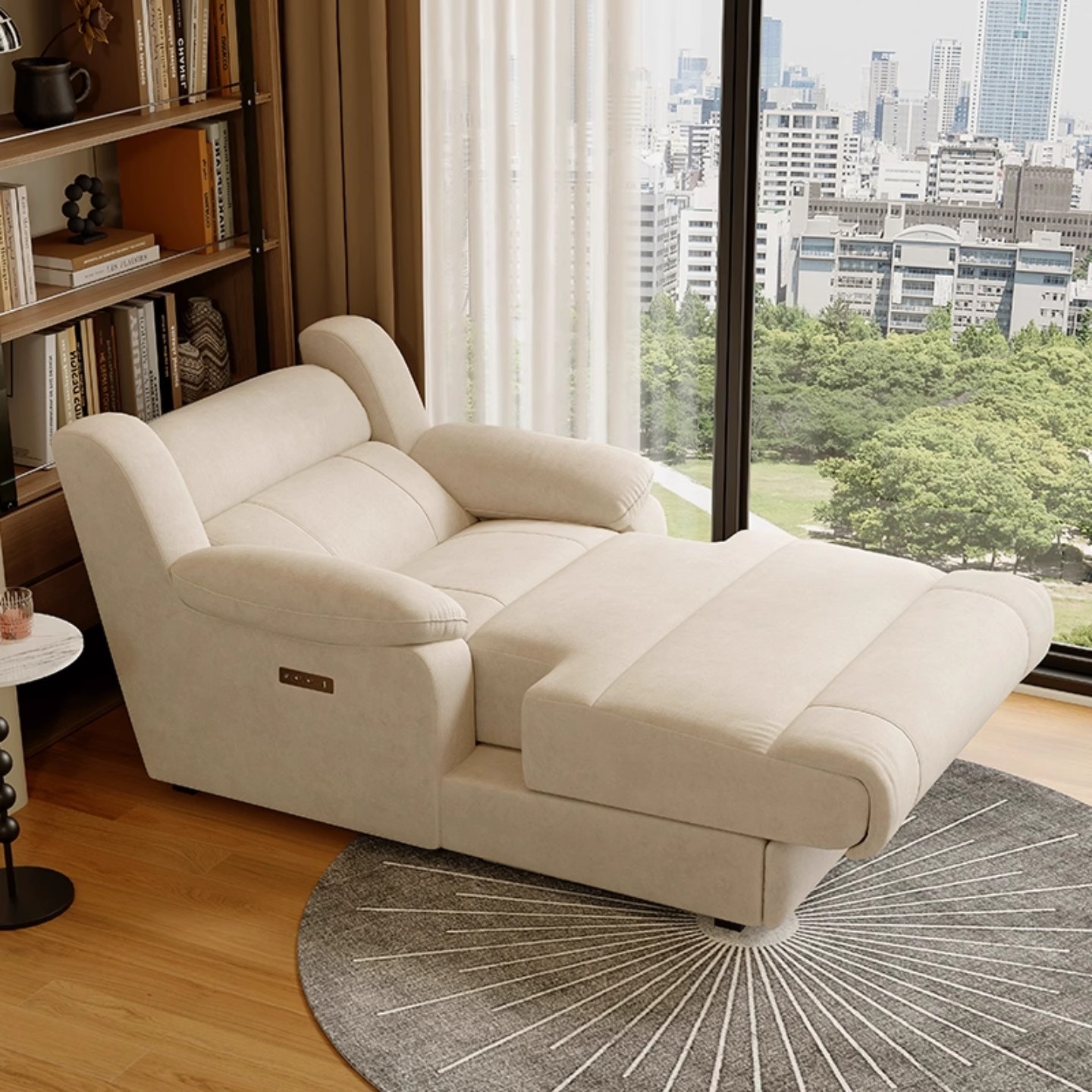 Power Recliner Chair with Padded Arms product detail view 1