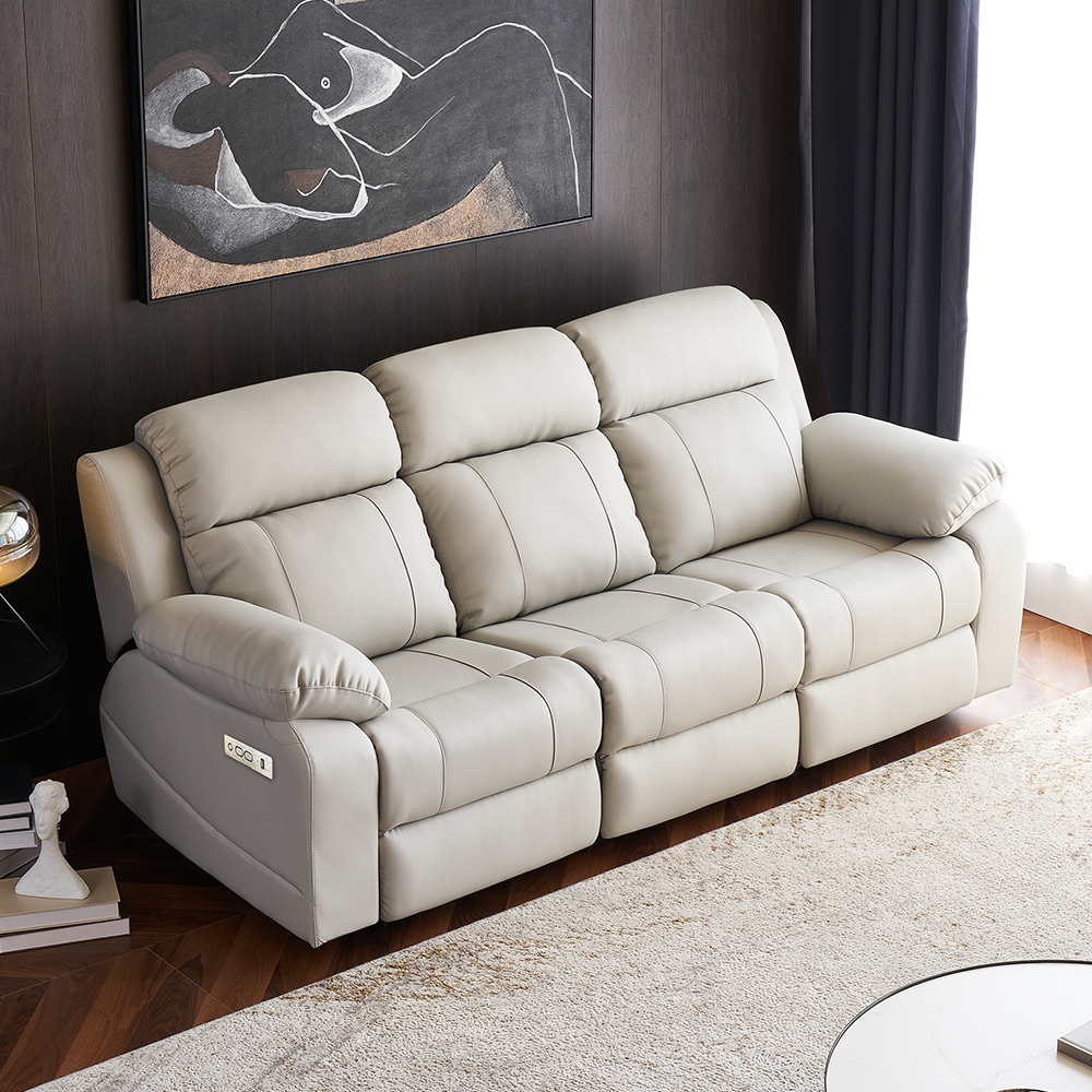Power Reclining Sofa with Console product detail view 2