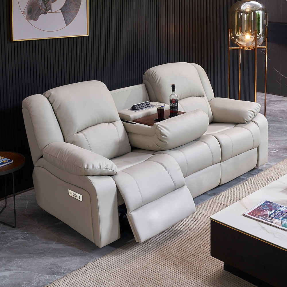 Power Reclining Sofa with Dual Recliners product detail view 2