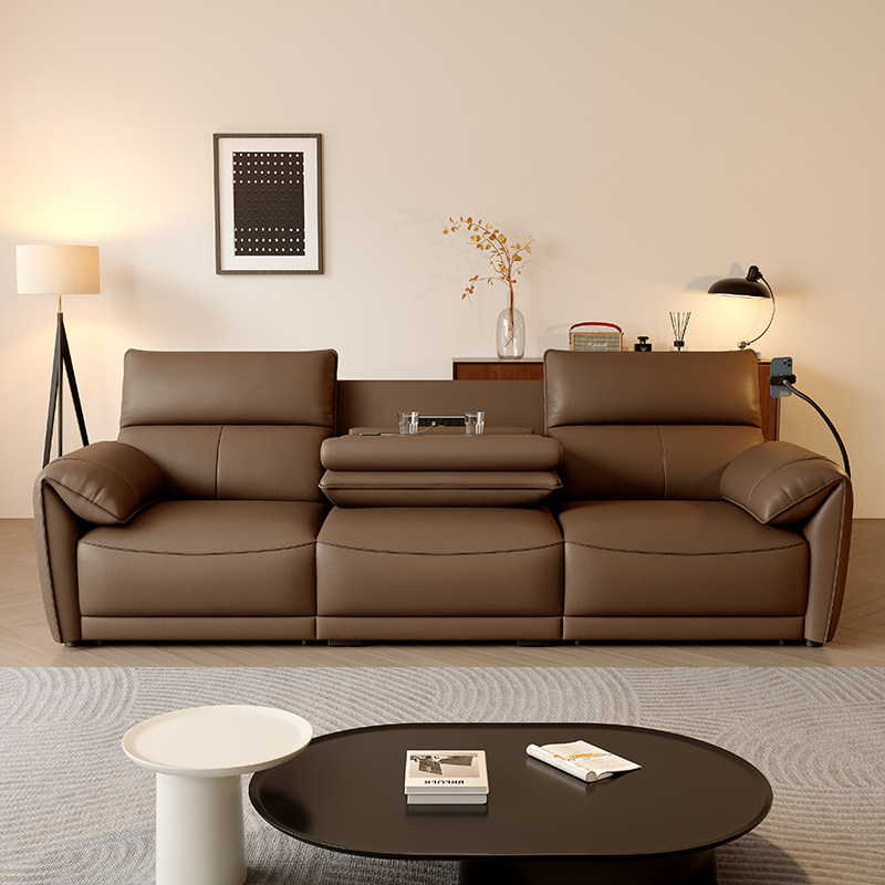 Wall-Hugger Power Reclining Sofa with Console product detail view 2