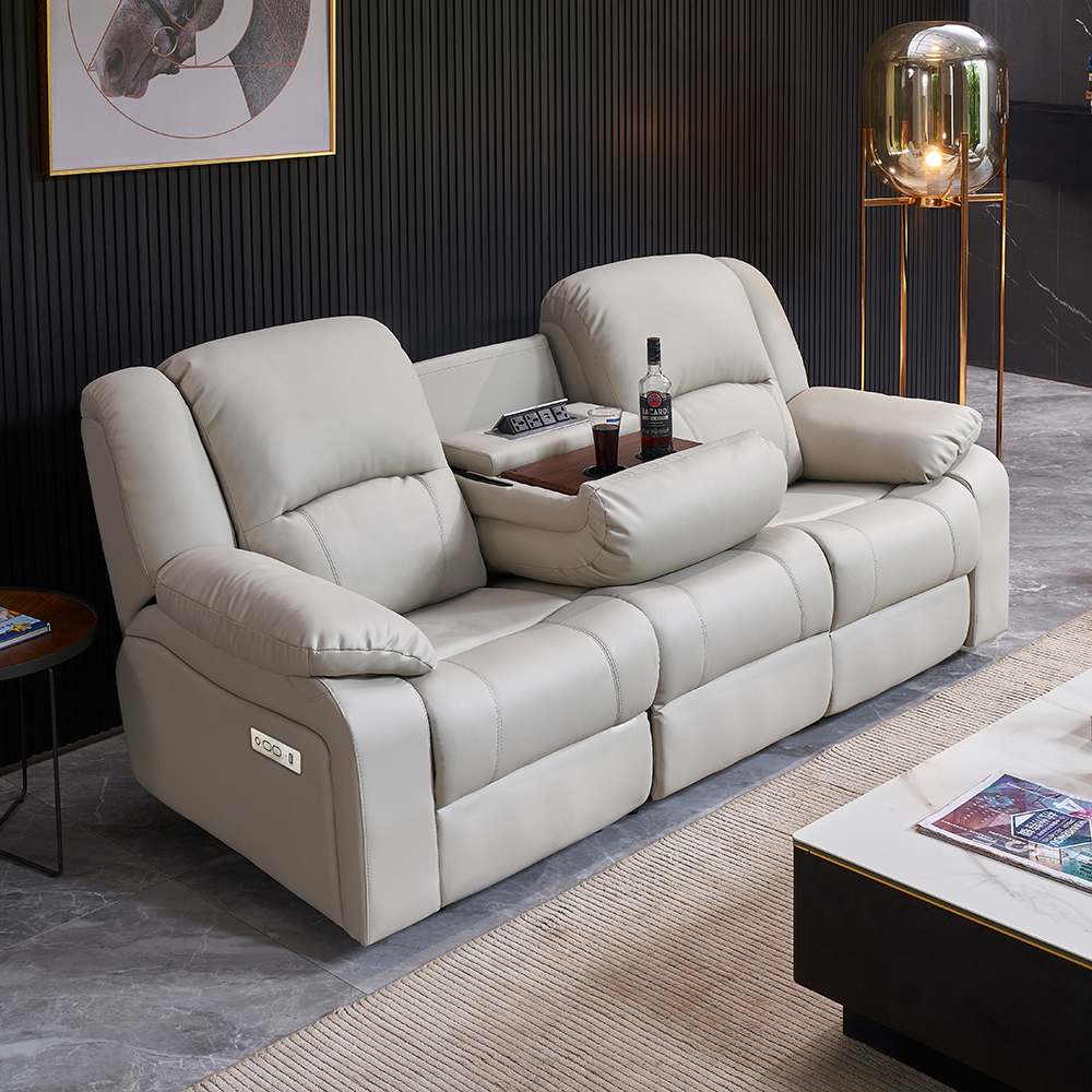 Three-Seater Power Reclining Sofa product detail view 3