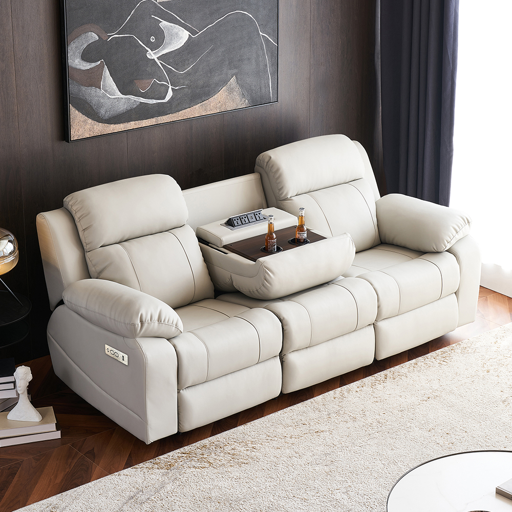 Power Reclining Sofa with Cup Holders product detail view 3