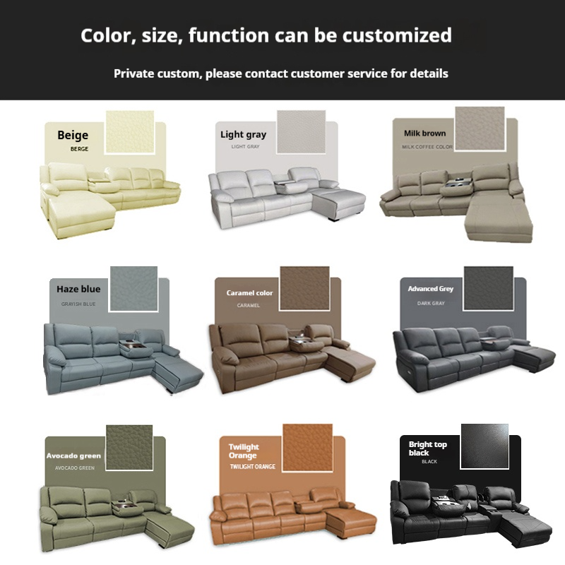 Home Theater Recliners with Console product detail view 4