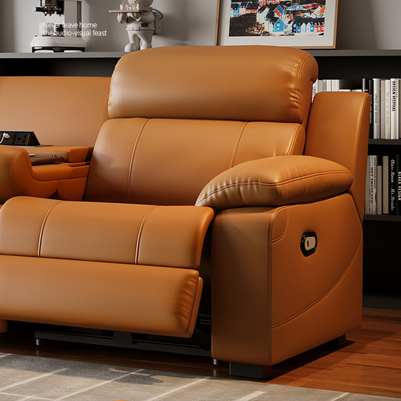 L-Shaped Power Reclining Sofa with Cup Holders product detail view 4