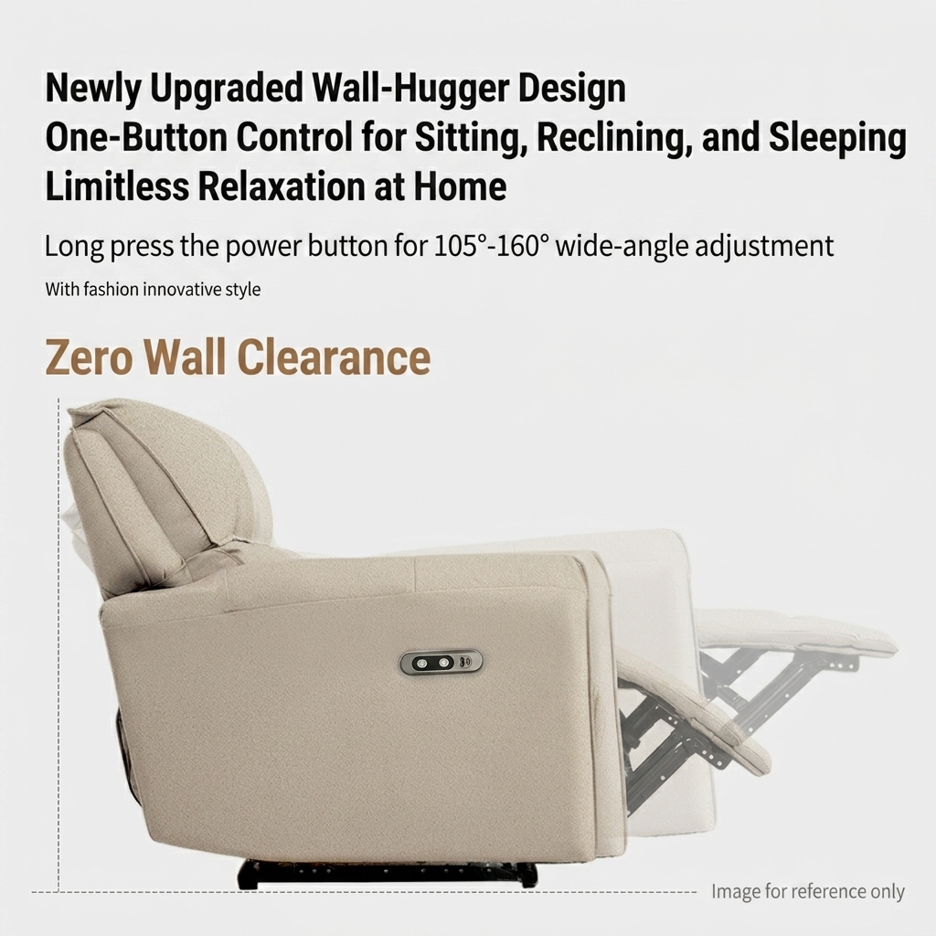 3-Seater Power Reclining Sofa with Console product detail view 5