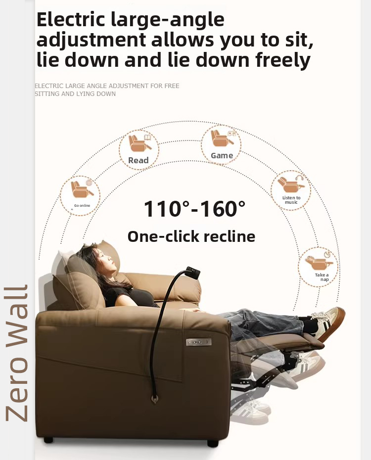 Three-Seater Power Reclining Sofa product detail view 5