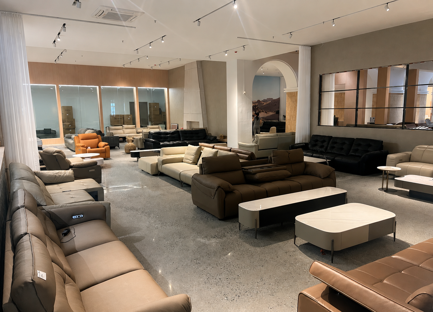 MOPAI sofa showroom and furniture collection