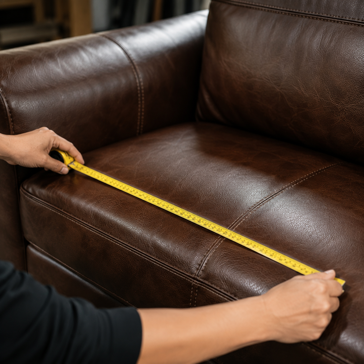 Custom sofa dimensions measurement