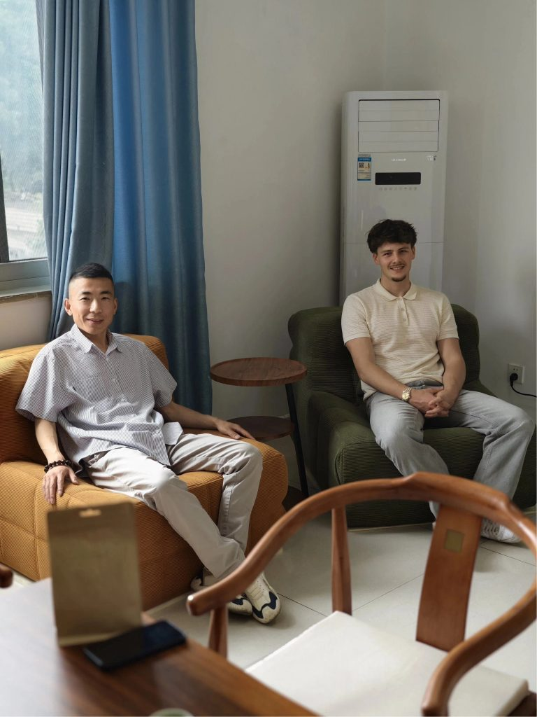 Furniture buyers visiting the MOPAI factory