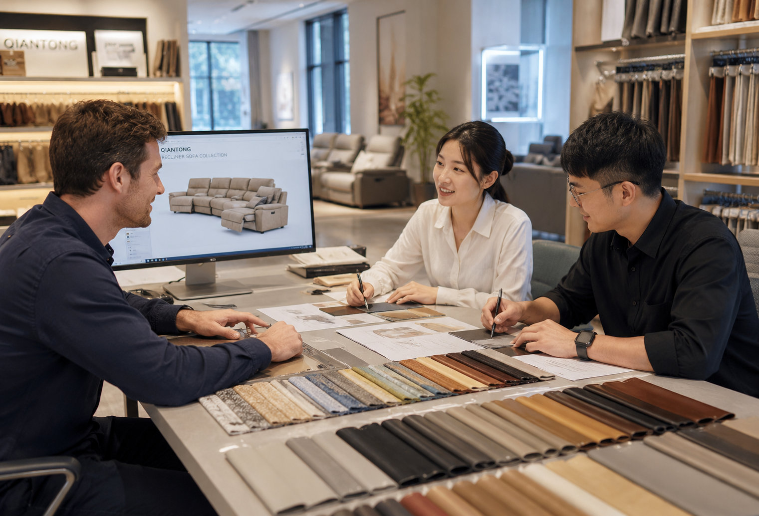 Sofa customization materials and design review